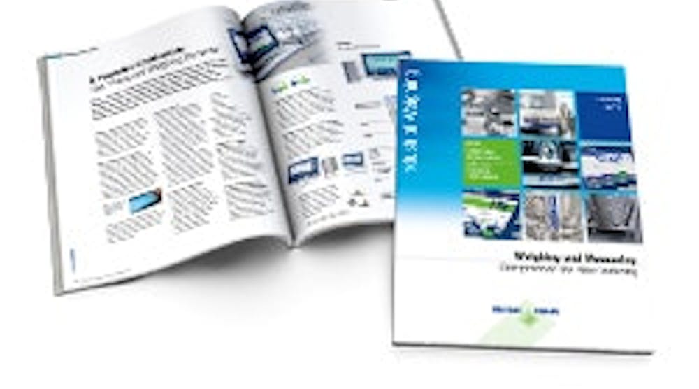 Mettler Toledo Releases Industrial Weighing Catalog Chemical