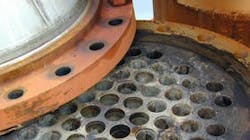 exposed heat exchanger tubes exposed heat exchanger tubes