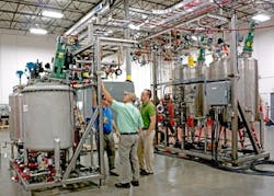 Figure 1 Off Site Fabrication Can Improve The Quality Of Pilot Plant Elements And Also Compress The Project Schedule Figure 1 Off Site Fabrication Can Improve The Quality Of Pilot Plant Elements And Also Compress The Project Schedule