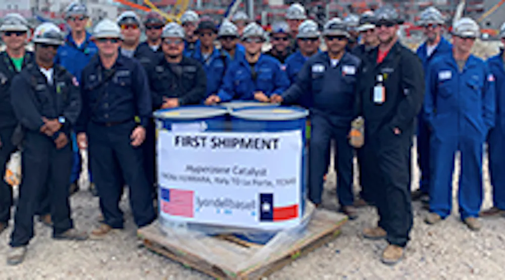 LyondellBasell Hyperzone PE Plant Receives First Catalyst Shipment ...