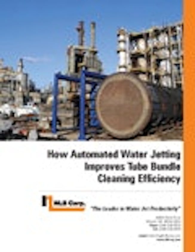 How Automated Water Jetting Improves Tube Bundle Cleaning Efficiency
