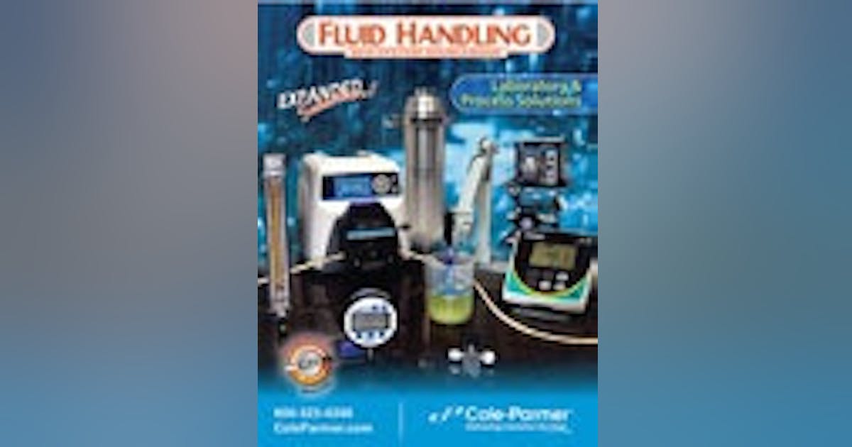 Cole-Parmer Releases Its Fluid Handling System Sourcebook | Chemical ...