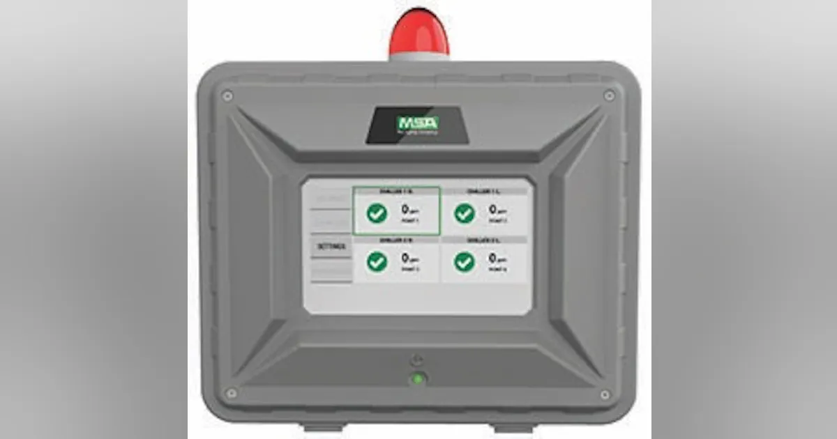 Cg5000 Environmental Health & Safety | MSA Chillgard 5000 Leak Monitor ...