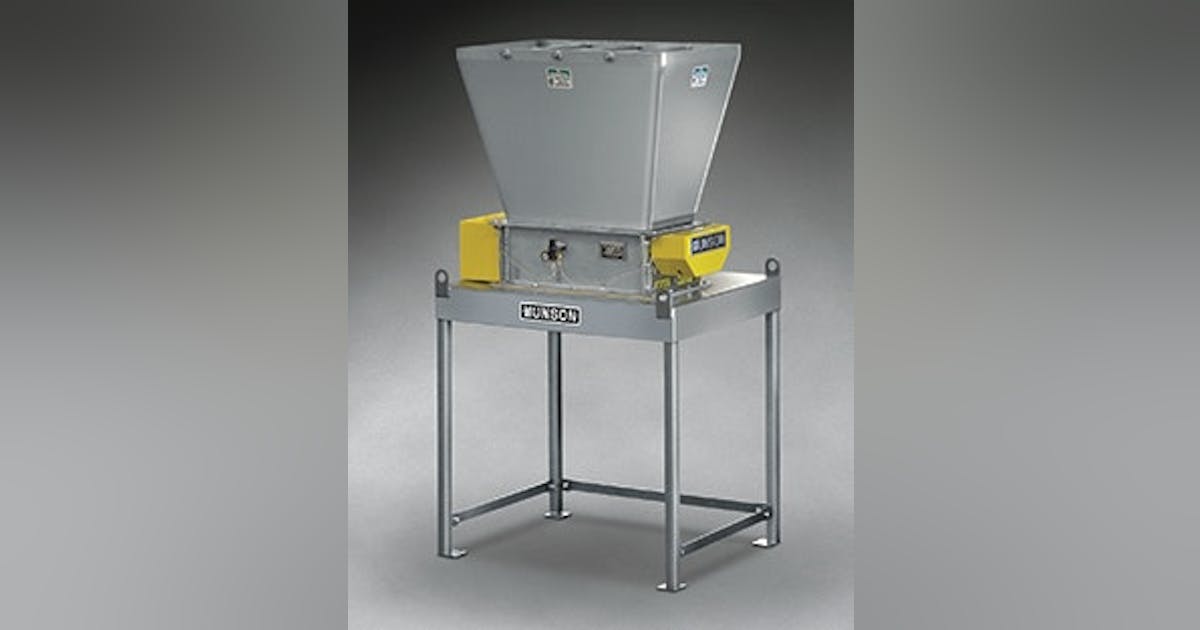 Powders & Solids | Munson De-Clumper Lump Breaker Offers Stand-Alone ...