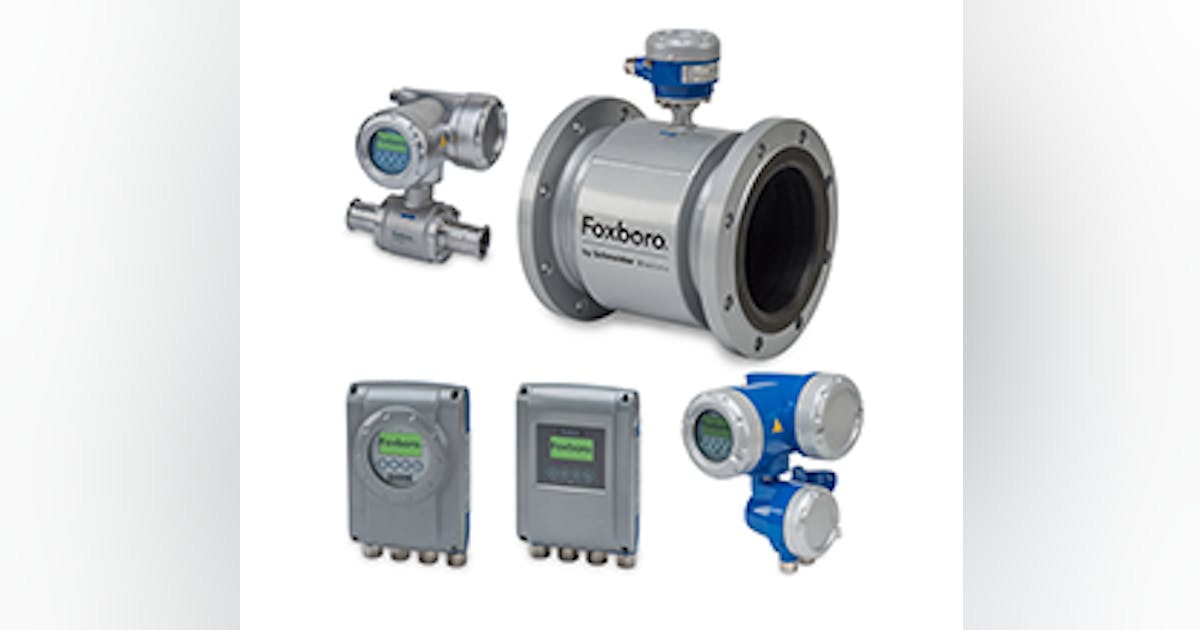 publiek Sinewi Conciërge Schneider Electric Launches Foxboro MagPLUS Magnetic Flow Meters | Chemical  Processing