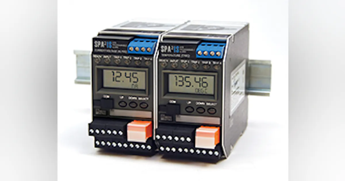 Moore Spa Module Automation & IT | Moore Industries Releases SPA2IS | Chemical ...