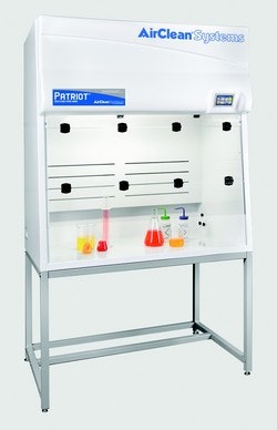 Ductless Fume Hood Includes Touchscreen Controller Chemical Processing