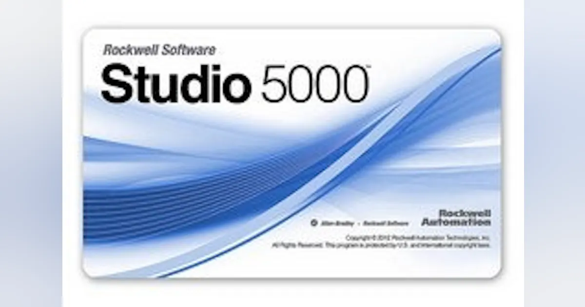 Automation | Rockwell Automation To Release Software Studio 5000 ...