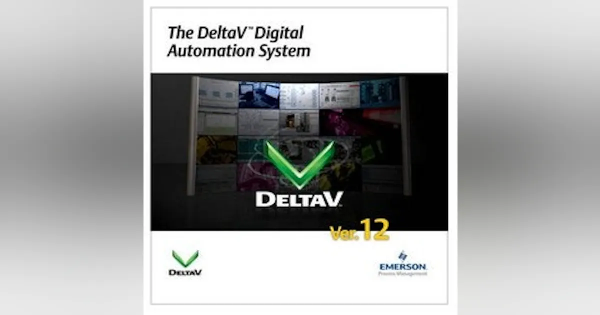 Delta V Process Control System Process Control | Emerson Releases New DeltaV Process Automation System ...