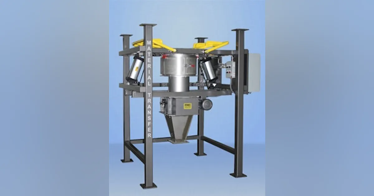 Powered Material Transfer Powder | Material Transfer Introduces Half-Frame Bulk Bag Discharging ...