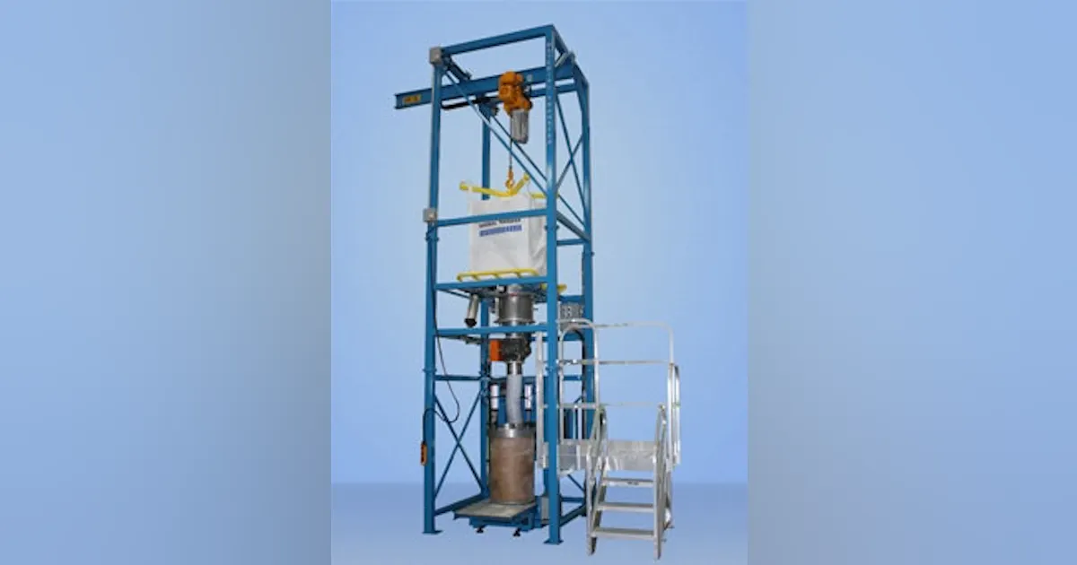 Material Transfer Powder Handling | Material Transfer Offers Material Master Bulk Bag ...