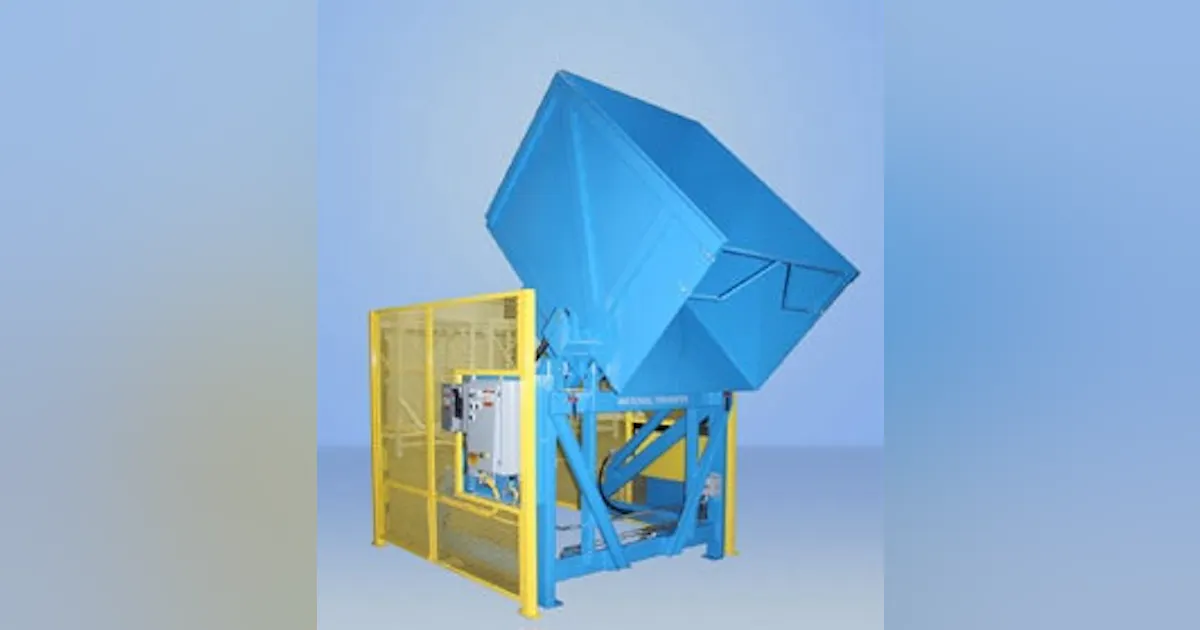 Powder Handling | Material Transfer Unveils New Container Dumper ...