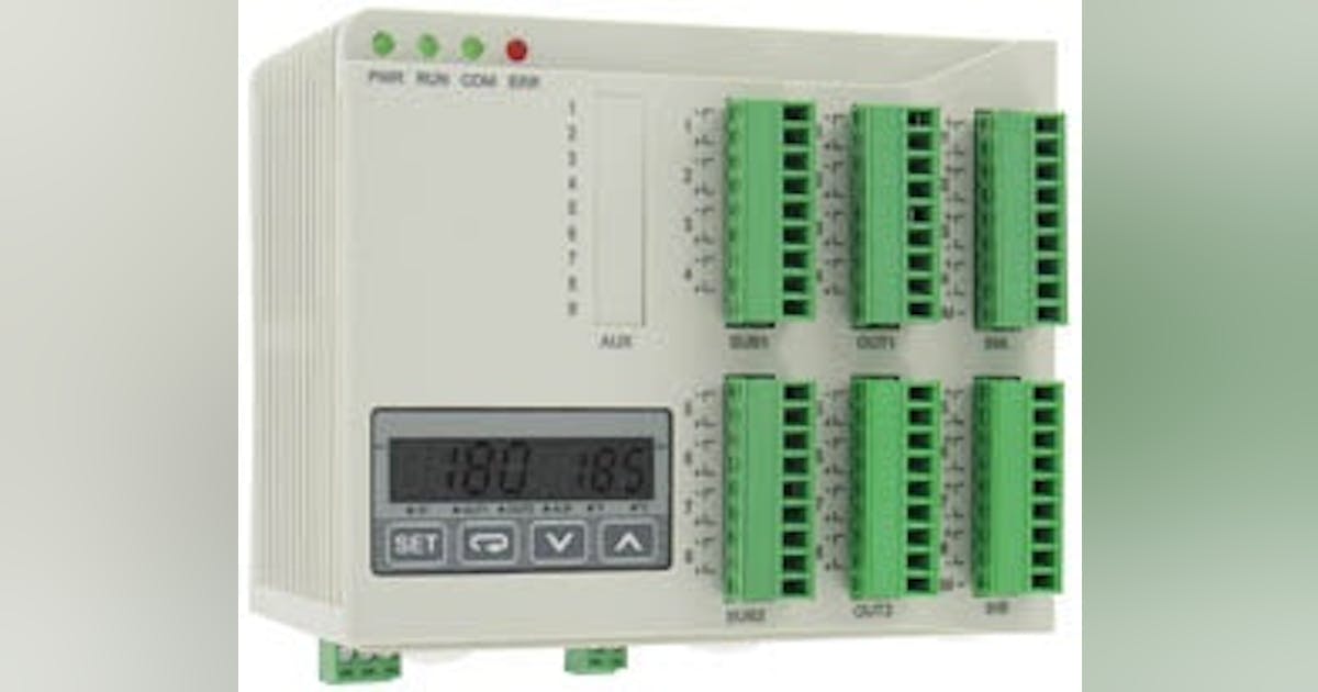 Temperature Controller | Dwyer Instruments Introduces SCD-8 Multi-Loop ...