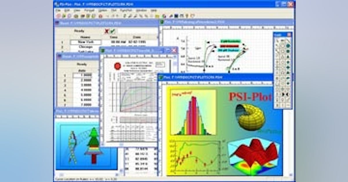 Layout Software | Poly Software International Releases PSI-Plot Version ...