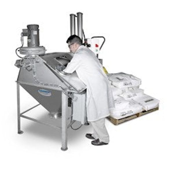 Dust Control Hapman s Glove Box Bag Dump Station Controls Dust