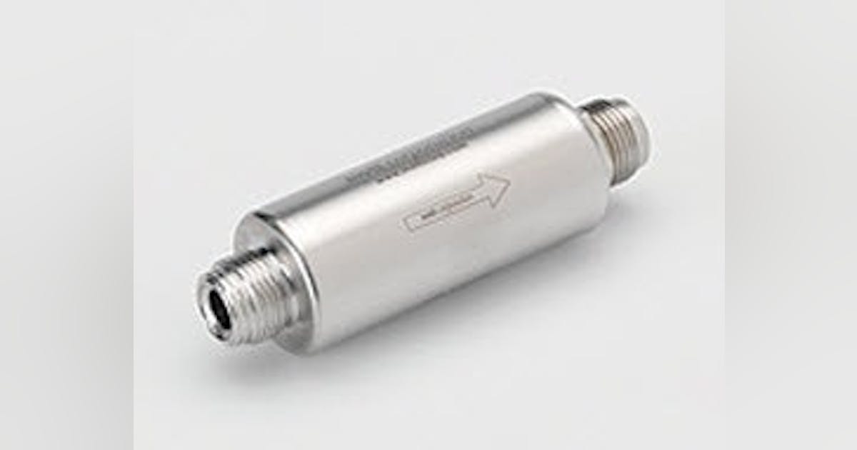 Filtration Mott Announces New AllMetal Filters Chemical Processing