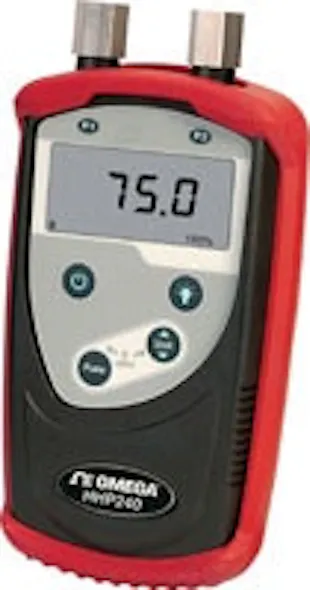 Manometer Omega Omega Introduces Handheld Digital Manometer | Chemical Processing ...