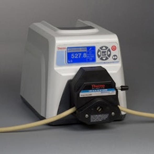 Fluid Handling Thermo Fisher Scientific Introduces Peristaltic Pump Chemical Processing
