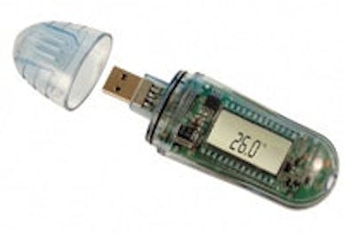 Omega USB Temperature Data Logger with LCD Display