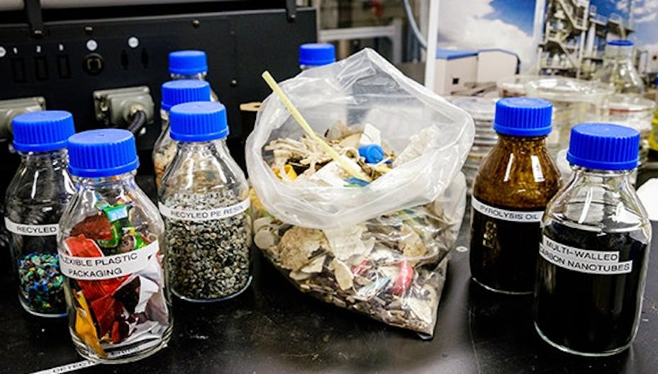 Plastic Waste Yields Hydrogen And Nanotubes