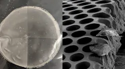 Figure 1. Penn State researchers will use different surface pattern geometries and sizes in their MCDI research.