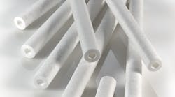 Figure 1. The LOFTREX Nylon filter cartridge product range includes a variety of lengths and pore sizes. In its production processes, Levaco uses filter cartridges with a retention rating of 100 µm. Figure 1. The LOFTREX Nylon filter cartridge product range includes a variety of lengths and pore sizes. In its production processes, Levaco uses filter cartridges with a retention rating of 100 µm.