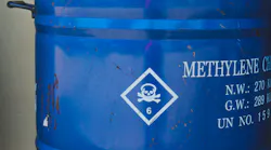 methylene chloride container