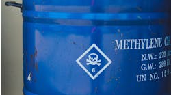 methylene chloride container