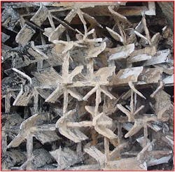 Figure 3: Washed grid packing Figure 3: Washed grid packing