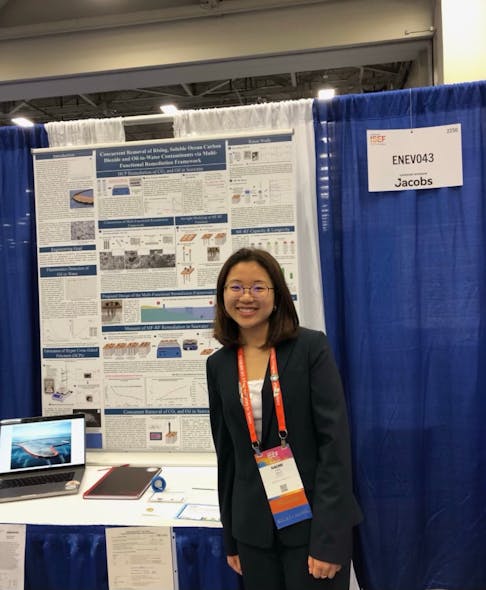 Greenwich Connecticut, high school student Naomi Park received the EPA&rsquo;s 2023 Patrick H. Hurd Award at the 2023 Regeneron International Science and Engineering Fair for her research on the use of hyper cross-linked polymers in oil-spill remediation.