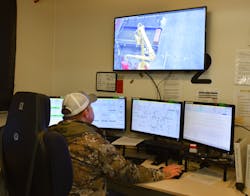 Figure 1. The final munition is about to be destroyed at Pueblo Chemical Depot near Pueblo, Colorado. Source: Bechtel. Figure 1. The final munition is about to be destroyed at Pueblo Chemical Depot near Pueblo, Colorado. Source: Bechtel.