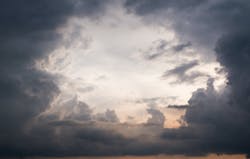Storms clouds clearing Storms clouds clearing
