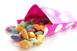 Bag of colorful mixed candy Bag of colorful mixed candy