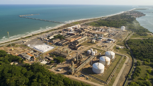 Braskem's chlorine soda manufacturing plant in Maceió.
