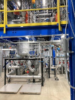 Akzo Nobel opened this pilot plant in Huron, Ohio, in June 2023 to support its packaging, marine and automotive businesses. Ohio, At the time of the announcement, the company noted that it's capitalizing on data analytics to transform its manufacturing processes and enable 'the flow of information from the laboratory to the factory floor to our customers, generating agility to changes in the marketplace and meeting customer needs.' Akzo Nobel opened this pilot plant in Huron, Ohio, in June 2023 to support its packaging, marine and automotive businesses. Ohio, At the time of the announcement, the company noted that it's capitalizing on data analytics to transform its manufacturing processes and enable 'the flow of information from the laboratory to the factory floor to our customers, generating agility to changes in the marketplace and meeting customer needs.'