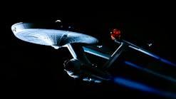  Starship Enterprise from the TV series Star Trek