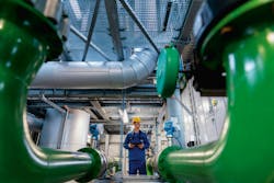 Figure 2. Agrochemicals are a key part of BASF’s growth plan and new facilities benefit from the integration of plant and services at Ludwigshafen. Figure 2. Agrochemicals are a key part of BASF’s growth plan and new facilities benefit from the integration of plant and services at Ludwigshafen.