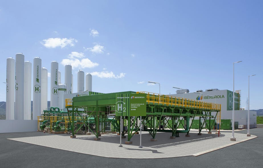 Figure 4. When fully up and running in 2030, Iberdrola will transport green ammonia from its Puertollano plant in Ciudad Real, Spain, through a green maritime corridor to customers in northwestern Europe.