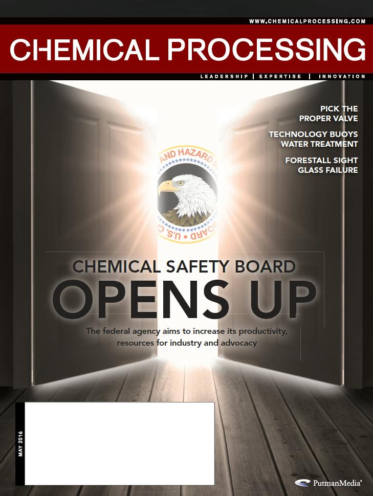 May 2016 | Chemical Processing