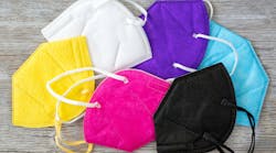 Colorful array of face masks Colorful array of face masks