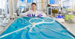 Figure 2. Ultimus film is Merck’s answer to the extractables/leachables issue. Figure 2. Ultimus film is Merck’s answer to the extractables/leachables issue.