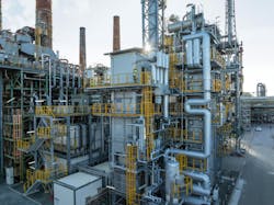 Figure 1. The electric furnace prototype is fully integrated into the steam crackers at the Ludwigshafen site. Figure 1. The electric furnace prototype is fully integrated into the steam crackers at the Ludwigshafen site.