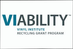 Vinyl Institute Viability Recycling Program Vinyl Institute Viability Recycling Program