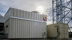 The Rondo Heat Battery, pictured here, combines century-old materials and automation to capture electricity and deliver high-temperature heat and power.