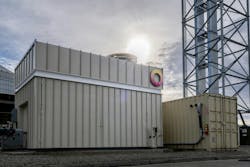 The Rondo Heat Battery, pictured here, combines century-old materials and automation to capture electricity and deliver high-temperature heat and power. The Rondo Heat Battery, pictured here, combines century-old materials and automation to capture electricity and deliver high-temperature heat and power.