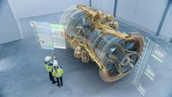 Engineers, such as the ones pictured here, can access predictive maintenance insights using data modeling and artificial intelligence to ensure systems are prepared for severe weather events, such as hurricanes. Engineers, such as the ones pictured here, can access predictive maintenance insights using data modeling and artificial intelligence to ensure systems are prepared for severe weather events, such as hurricanes.