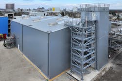 BASF's prototype metal refinery for battery recycling in Schwarzheide, Germany. BASF is one of several companies that has announced cutbacks in battery processing plants or plans to halt development altogether amid regulatory uncertainty. BASF's prototype metal refinery for battery recycling in Schwarzheide, Germany. BASF is one of several companies that has announced cutbacks in battery processing plants or plans to halt development altogether amid regulatory uncertainty.