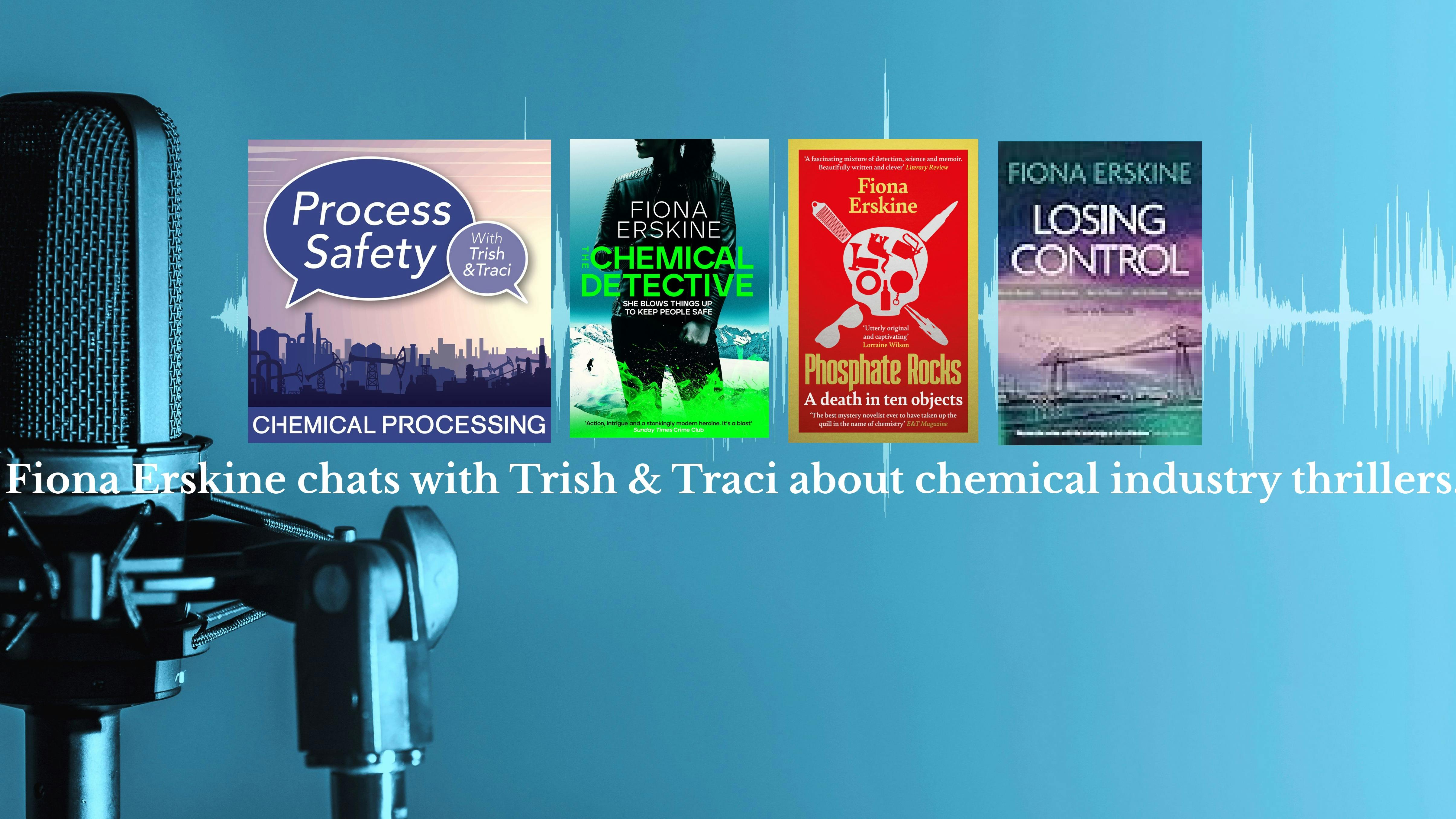 Author and engineer Fiona Erskine chats with Trish and Traci