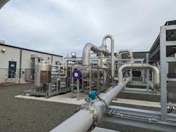 The HRS BDS works by reducing the temperature of the raw biogas from around 40°C to approximately 5-7°C, condensing more than 90% of the water volume. The HRS BDS works by reducing the temperature of the raw biogas from around 40°C to approximately 5-7°C, condensing more than 90% of the water volume.