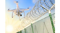 Drone and Security Fence Drone and Security Fence